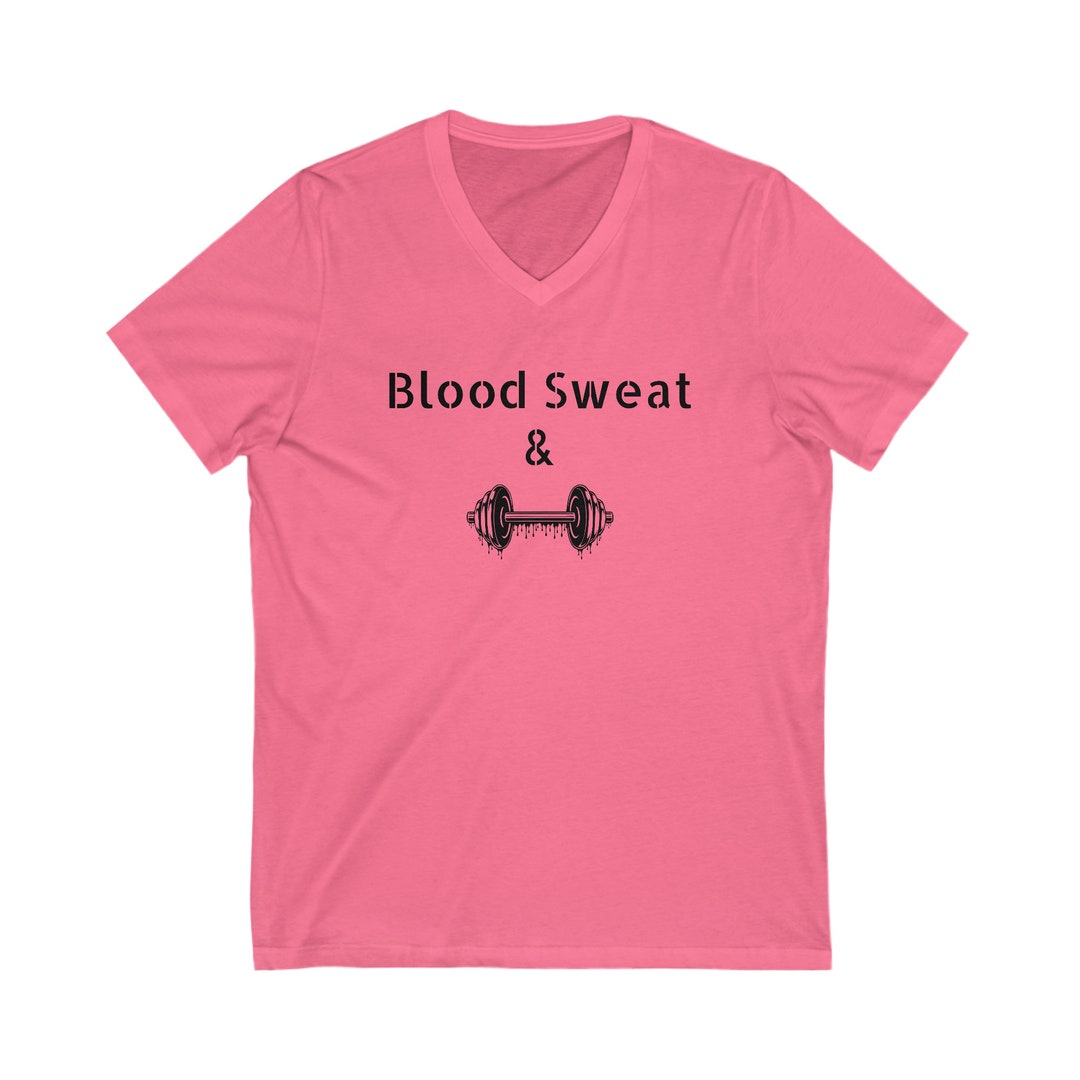 Women's Bodybuilding Tshirt / Blood Sweat and Weights Etsy