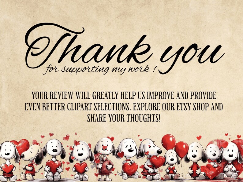 Watercolor Valentine Snoopy, 23 High Quality PNG. Snoopy Clipart ...