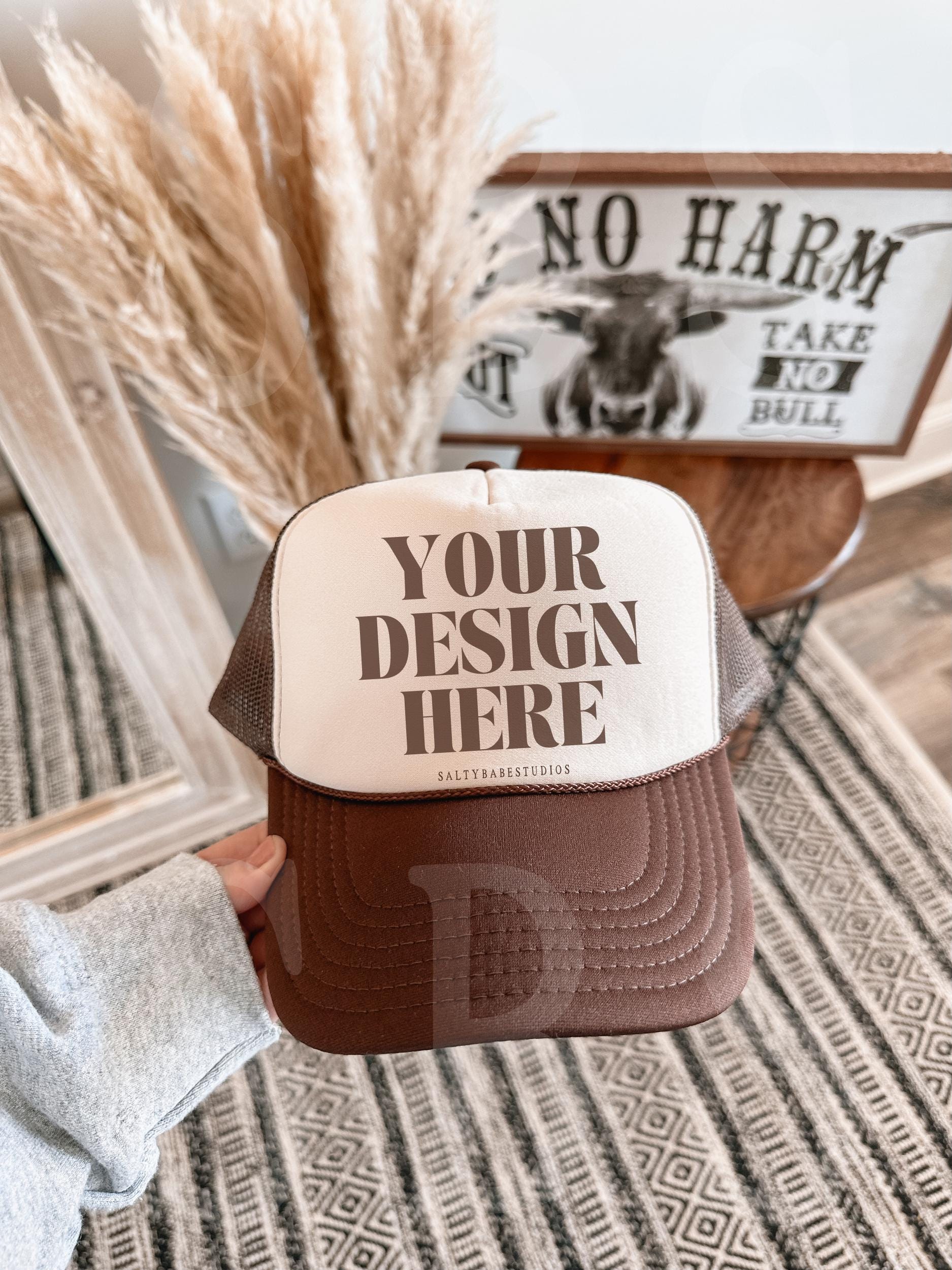 Tan Trucker Hat - Etsy