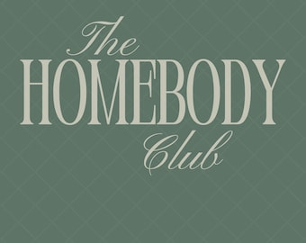 The Homebody Club The Homebody Club Trendige Ästhetische PNG Social Club png POD Trendige Minimale Ästhetik PNG Rad Frauen Rebel Coffee Edgy
