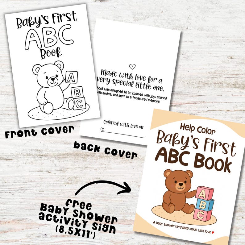 Baby first keepsake printable