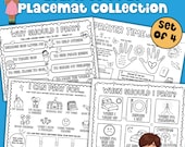 Learn to Pray Activity Placemat Prayer Printable Bible Coloring Page Quiet Activity Faith Based Download Sunday School Lesson Homeschool Mom