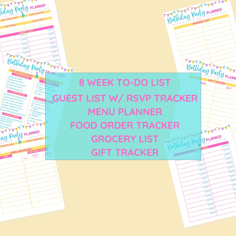 Grocery List Printable