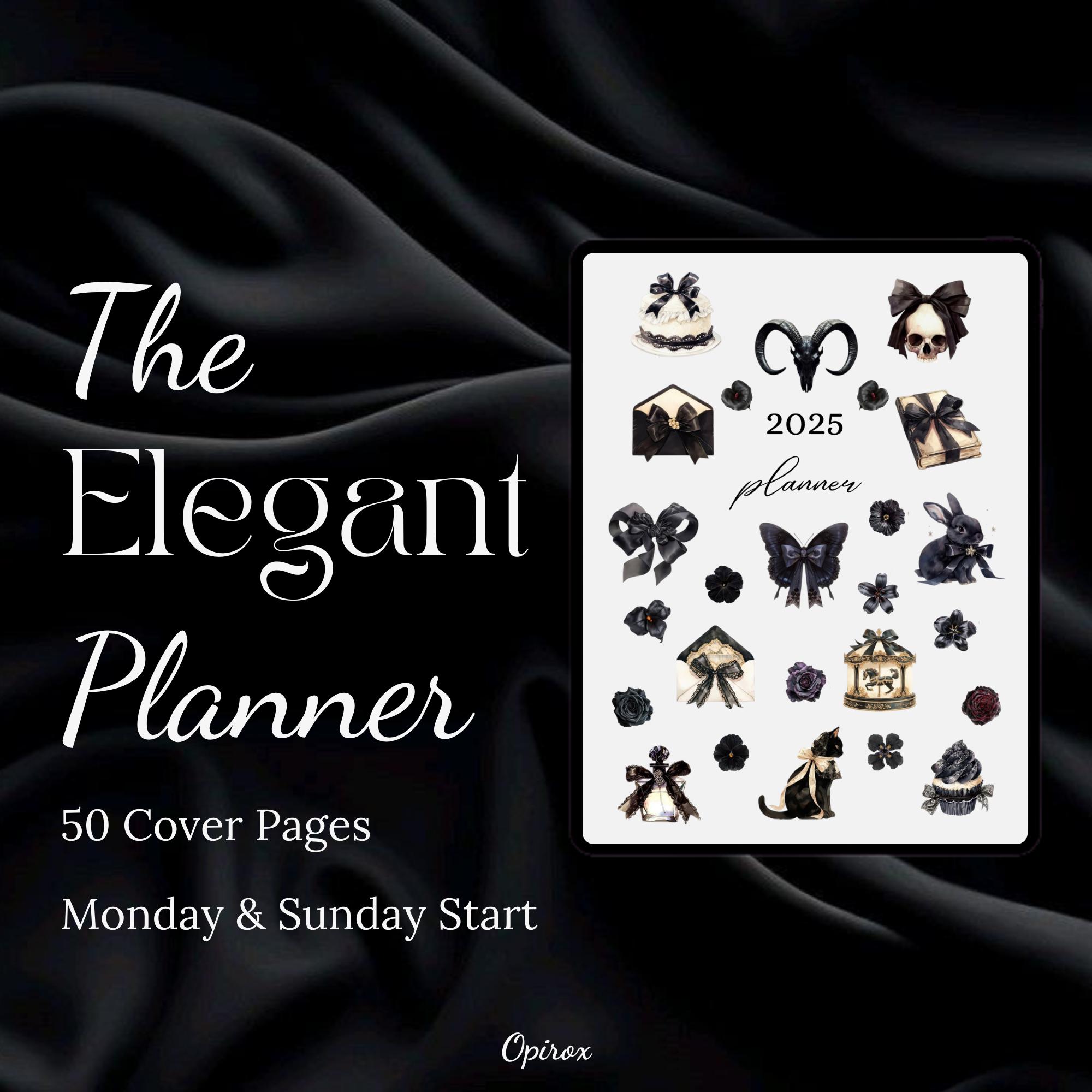 2025 Digital Planner, Minimalist Digital Planner, iPad Planner, GoodNotes Planner, Daily, Weekly, Monthly, Aesthetic Digital Planner