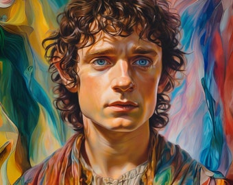Frodo Baggins Portrait | Digital File