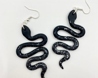 Boucles d'oreilles serpent de réputation