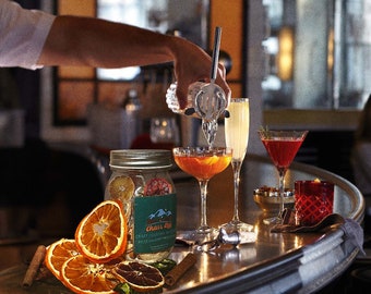 Old Soul Craft Cocktail Infusion Kit Old Fashioned Twist | Alcohol Infuser | DIY Craft Cocktail Kit | Bourbon Whiskey | Gift for him
