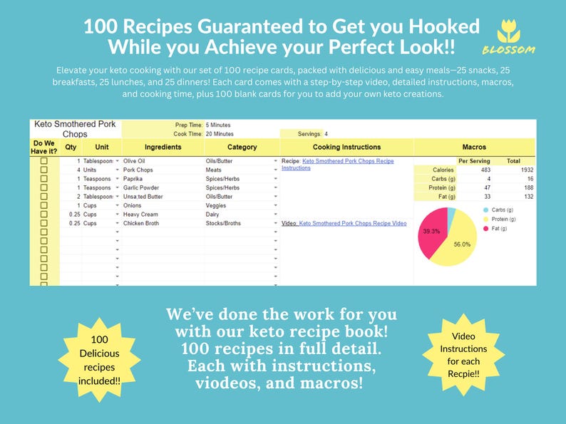 Keto planner Keto meal planning Meal planner with shopping list Keto journal Keto grocery Keto food plan Keto diet recipes Keto menu Low carb guide Keto snack Keto ebook Keto kit Keto grocery list printable Keto treats