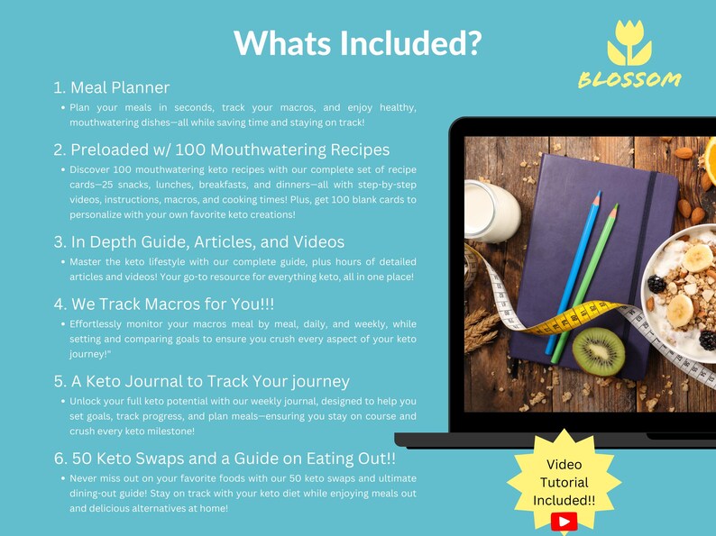 Keto planner Keto meal planning Meal planner with shopping list Keto journal Keto grocery Keto food plan Keto diet recipes Keto menu Low carb guide Keto snack Keto ebook Keto kit Keto grocery list printable Keto treats