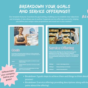 bakery business dog bakery business dream bakery bakery printables bakery printable bakery planner bakery buisness plan workbook business plan bakery template baker templates buisness plan journal bookkeeping sheet bookkeeping tool business marketing