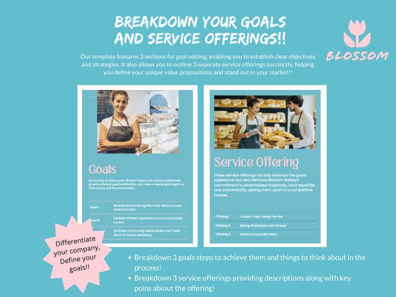 bakery business dog bakery business dream bakery bakery printables bakery printable bakery planner bakery buisness plan workbook business plan bakery template baker templates buisness plan journal bookkeeping sheet bookkeeping tool business marketing