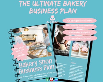 Bakery Business Plan Editable Template