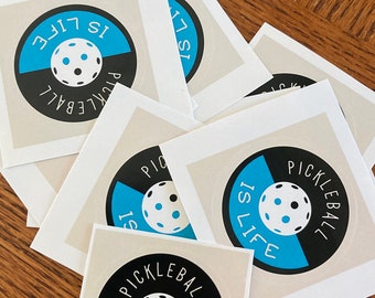 Pickleball Sticker Sayings Pickleball Community Life Pickleball Fun Pickleball Lifestyle Pickleball Sticker Decal for Pickleball Fan