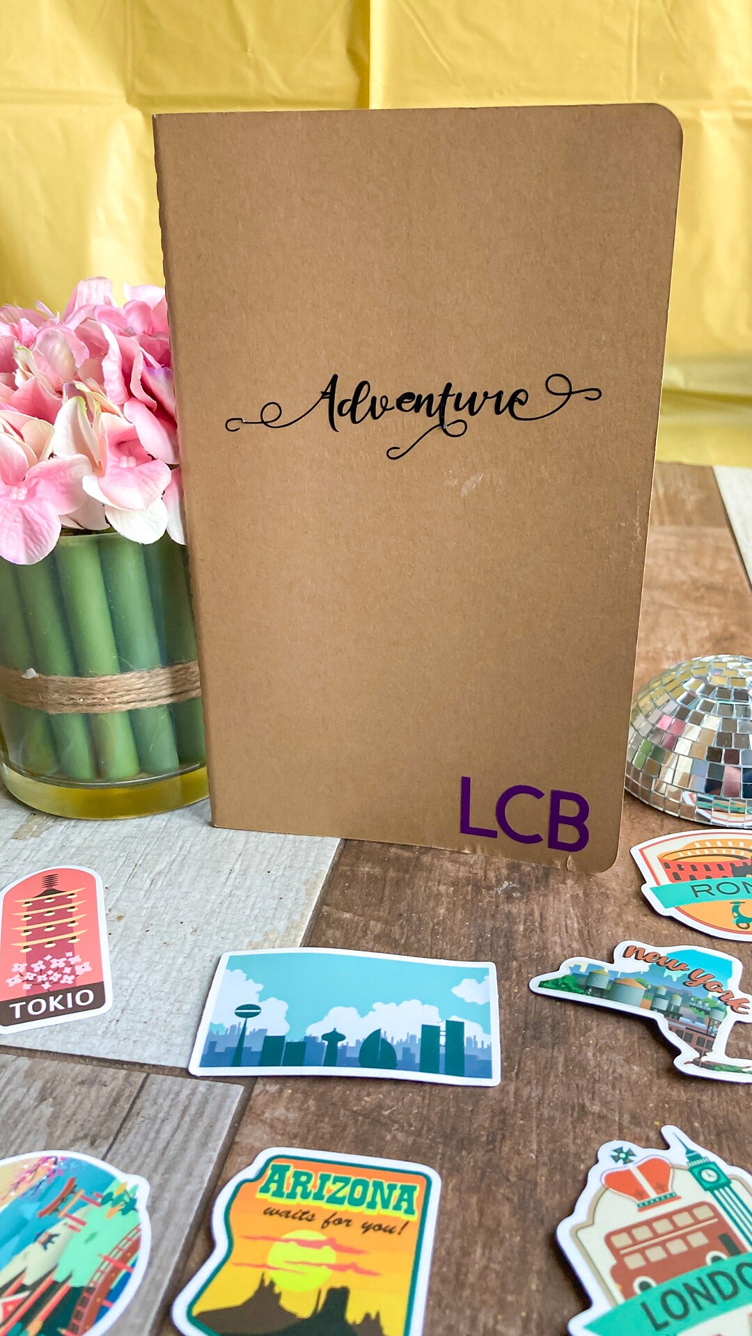 Moleskin Travel Journal Personalized Monogram Notebook for Travel ...