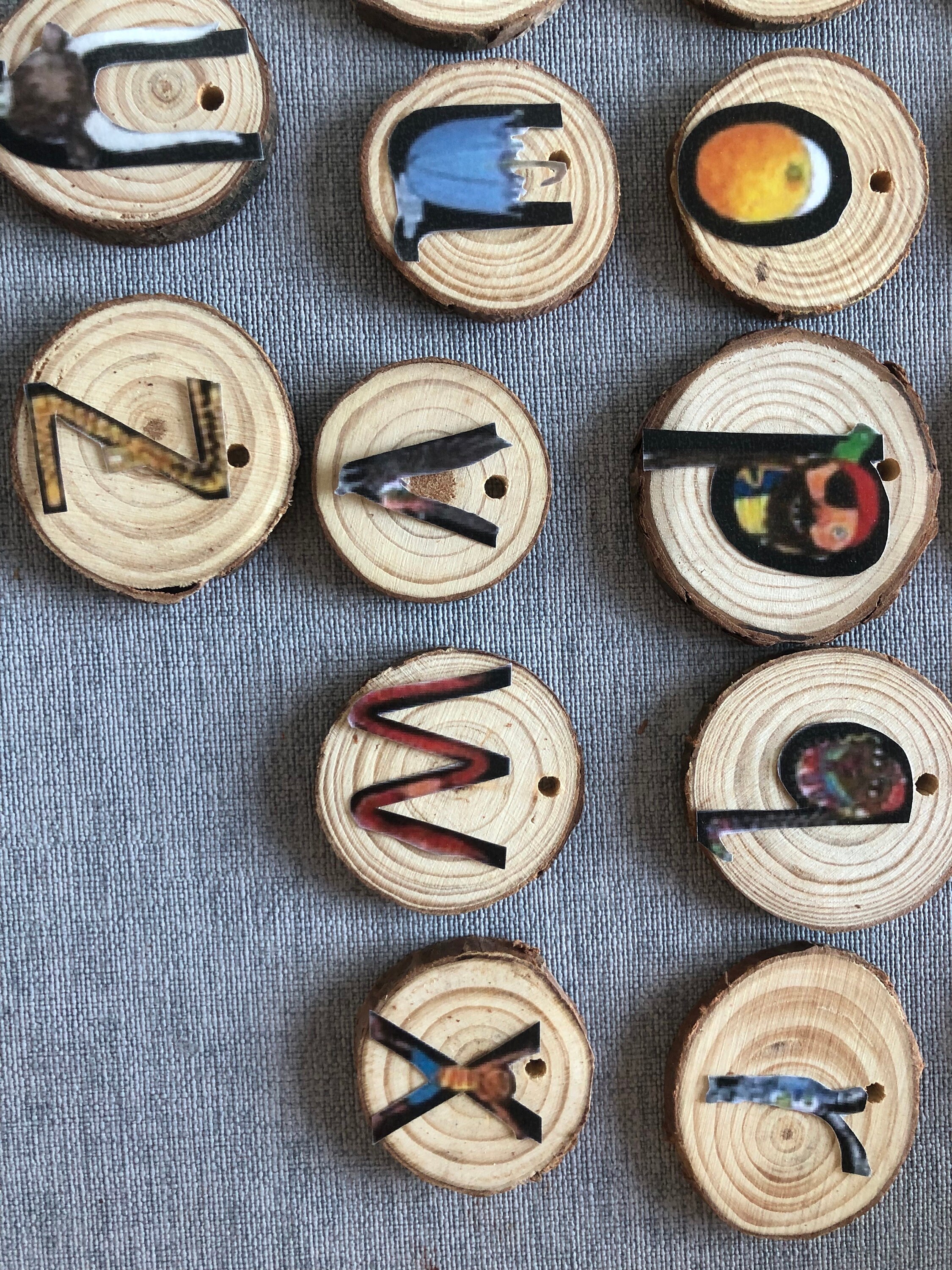 Read Write Inc Phonics Log Slices - Small - Etsy UK
