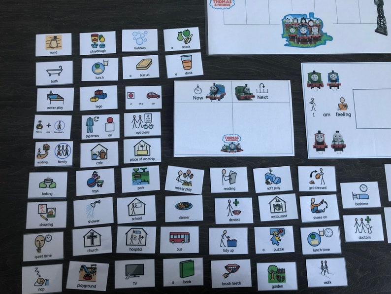 Routine and Feelings Visual Support Pack - Etsy