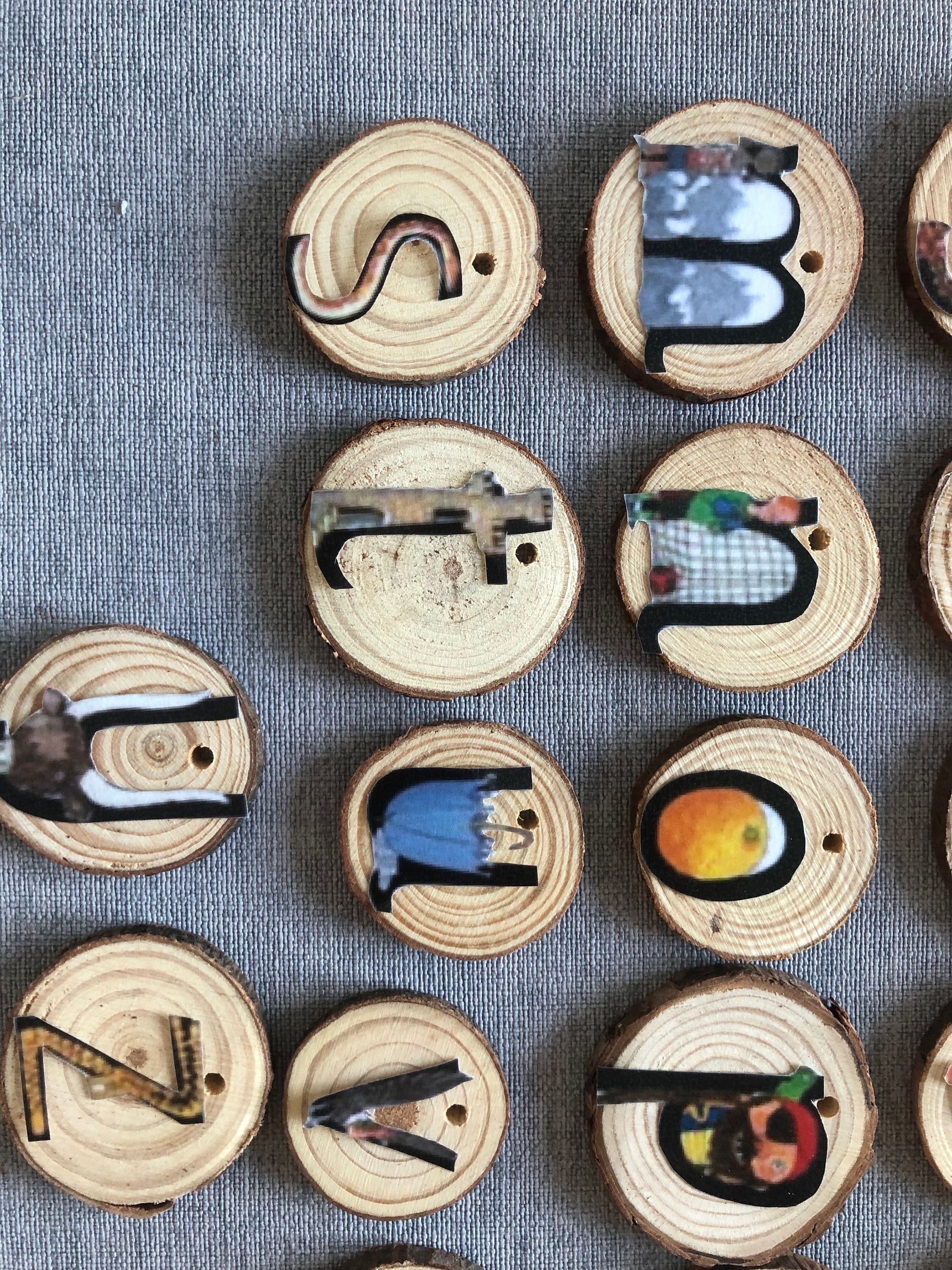 Read Write Inc Phonics Log Slices - Small - Etsy UK