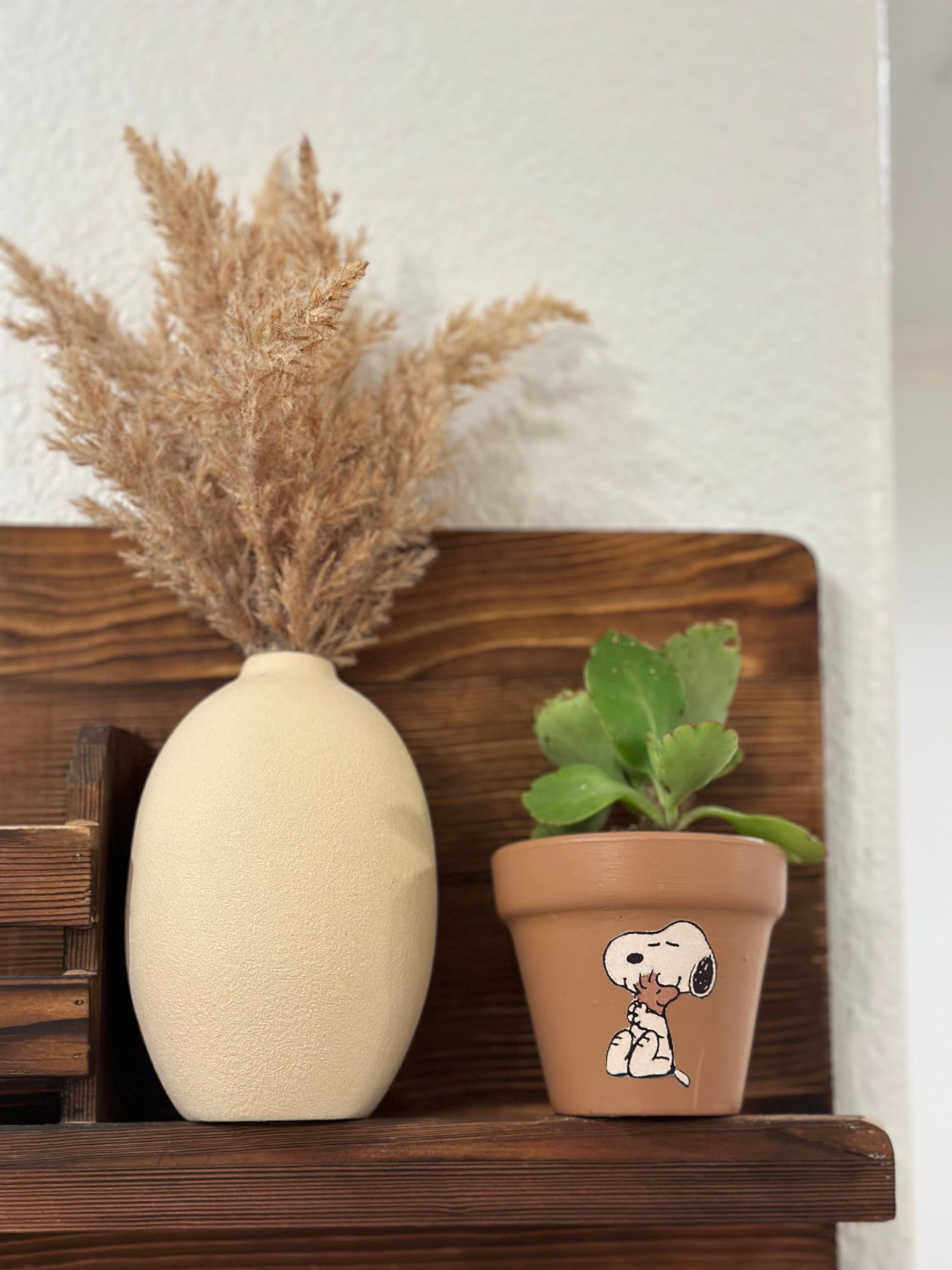 SNOOPY スヌーピー テラコッタ植木鉢 受け皿付き プランター 陶器 園芸用品 SNOOPY スヌーピー テラコッタ植木鉢 受け皿付き プランター 陶器