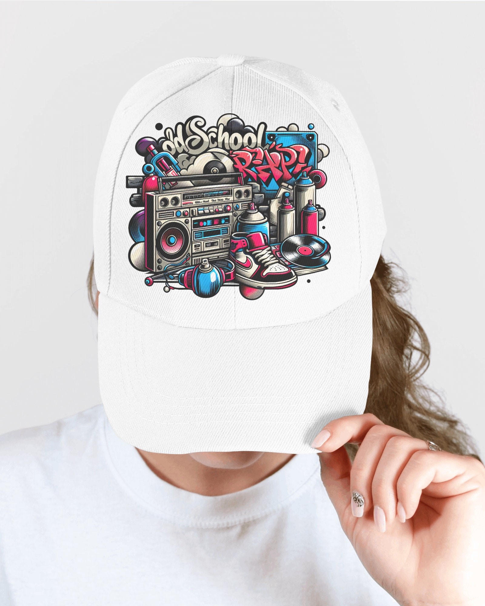 Old School Graffiti PNG Bundle, Urban Rap Clipart (digital