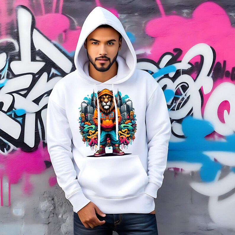 Urban Lion Streetwear PNG, Hip Hop Graffiti Art (digital Clipart) - Etsy