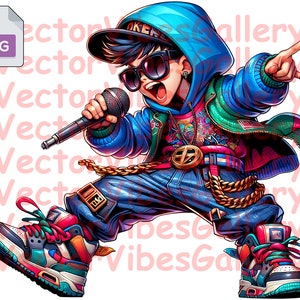 Gangster Trap Boy Png, Urban Sublimation design, Hip Hop Clipart, Fantasy Fan Art, Hight Resolution Image, Instant Download