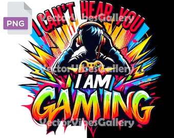 Funny Gamer PNG, Graffiti Gaming Controller, Sublimation Design (Digital Download)