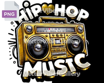 BOOMBOX PNG Hip Hop Boom Box Png, Hip Hop Png, Rap Png, Old School Png ...