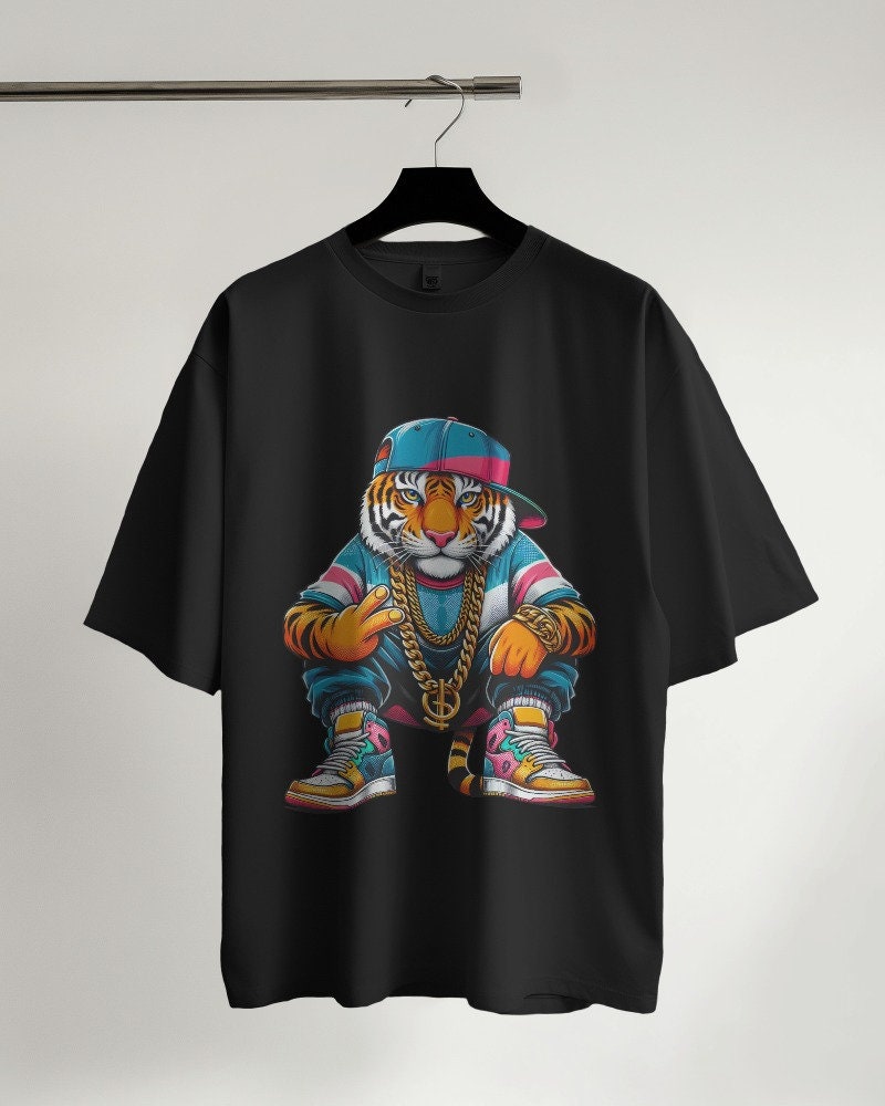Gangster Tiger PNG, Urban Streetwear Clipart (digital Download) - Etsy