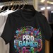 Pro Gamer Png, Gaming Lover Sublimation Design, Graffiti Clipart ...