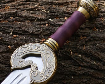 Handcrafted Herugrim Sword Replica | King Theoden Inspired Viking Blade with Scabbard & Wall Display Stand | Gift for Him, Dad or Movie Fans
