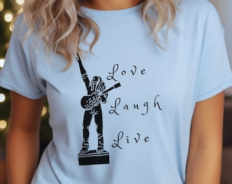 Love Laugh Live Shirt Bob Marley Shirt Dreadlocks Jamaica Shirt Rastafarian Three Little Birds Reggae One Love Bob Marley Cottage Core Shirt