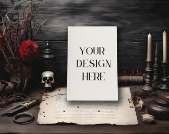 Book Cover Mockup Bundle | Journal Book Mockup | Notebook and Magazine Mockup Set | Soft Cover Book Diary Mockup Bundle | JPEG Download