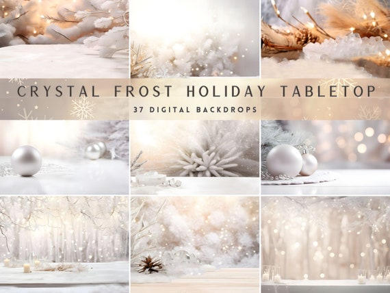 37 Christmas Holiday Tabletop Vertical Mockup Bundle: Wedding Styled Stock Photography JPG Digital Downloads, Winter Digital Backdrops