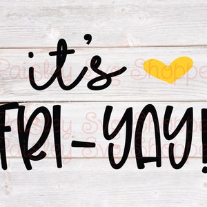 Het is vrij-yay! Svg, Weekend Shirt Svg, Weekend Celebration Svg, Weekend Vibes Svg, Friday Vibes Svg, geestelijke gezondheid Svg, SVG/DXF/Eps/Png/JPEG