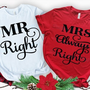 De heer juiste Svg, mevrouw altijd gelijk Svg, huwelijksgeschenk Svg, overeenkomstengift Svg, voorstel Svg, bruids douche Svg, bruidsset SVG/DXF/Eps/Png/JPEG