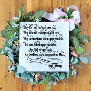 Irish Blessing Svg, Irish Sign Svg, St Patricks Day Svg, Shamrock Svg, Leprechaun Svg, St Paddys Day Svg, Irish Prayer SVG/DXF/Eps/Png/JPEG