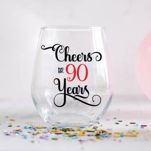 Cheers to 90 jaar Svg, 90e verjaardag Svg, 90e verjaardag Shirt Svg, 90e verjaardag partij Svg, 90 jaar oude Svg, fantastische SVG/DXF/Eps/Png/JPEG