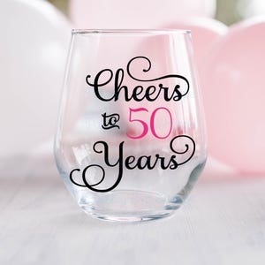 Cheers to 50 jaar Svg, 50e verjaardag Svg, 50e verjaardag shirt Svg, 50e verjaardag partij Svg, 50 jaar oude Svg, verjaardag SVG/DXF/Eps/Png/JPEG
