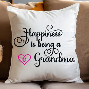 La felicidad es ser abuela Svg, regalo del día de la madre Svg, regalo de la nueva abuela Svg, abuela Svg, abuela Svg, camiseta del día de la madre SVG/DXF/Eps/Png/JPEG