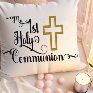 Meine 1. Heilige Kommunion SVG-Datei, Kommunion-Einladung usw