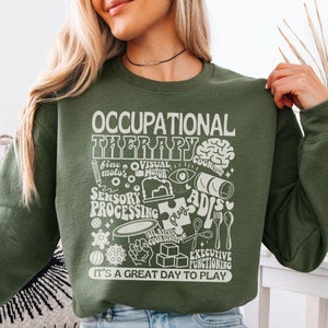 Occupational Therapy Scope of Practice Sweatshirt, OT Crewneck ...