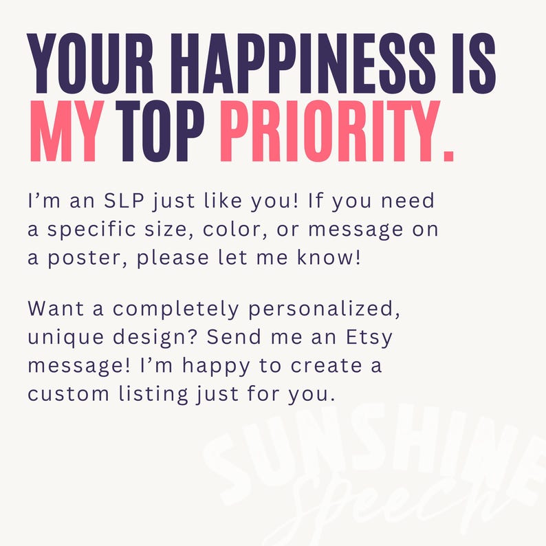 Printable Speech Therapy Poster Set, 30 Unique Designs, Colorful Fun Wall Art for SLPs, SLP Clinic Room Decor, Communication Posters image 8