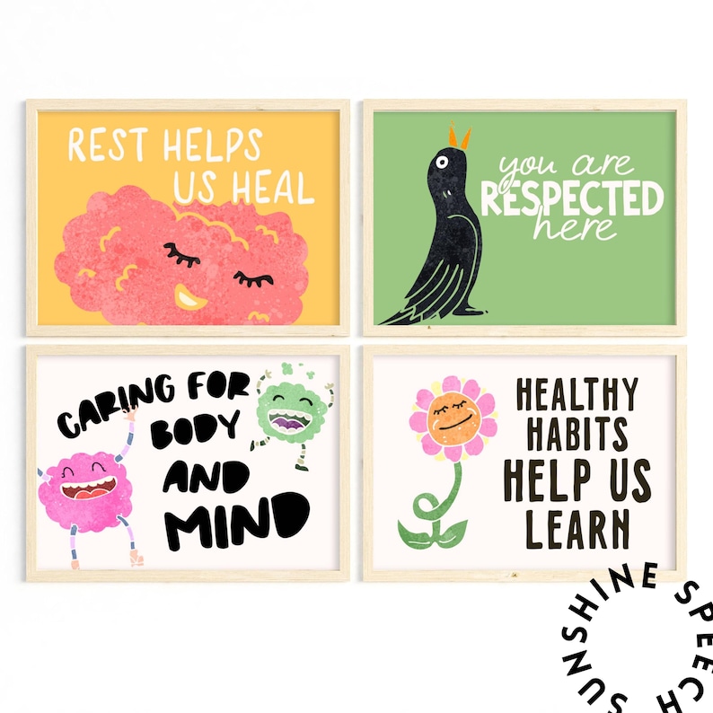 School Nurse Office Posters | School Health Room Decor | Digital ...