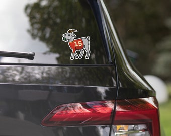 Kansas City Car Sticker Mahomie Vinyl Bubble-Free Stickers Computer Decal For Football Fans 2024  Kingdom Stick-On