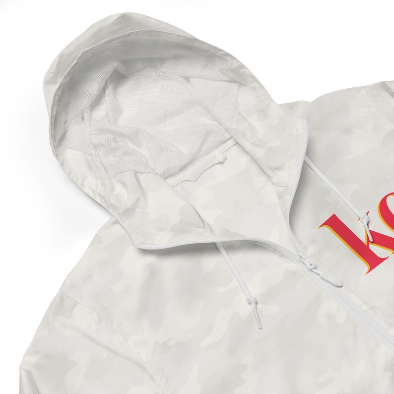 Unisex lightweight zip up windbreaker