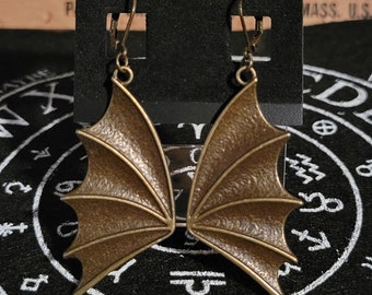 Batwing earrings