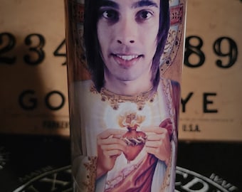 Vic Fuentes prayer candle