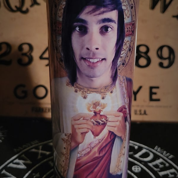 Vic Fuentes prayer candle