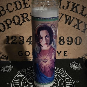 Dana Scully prayer candle