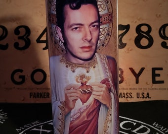 Joe Strummer prayer candle